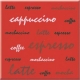 Aplauz espresso czerwony Декор (O-APL-WIA411)