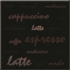 Aplauz espresso czarny Декор (O-APL-WIA231)
